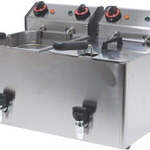 FRIGGITRICE ELETTRICA 8+8L 3000W 230V