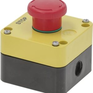PULSANTE ROSSO STOP CON BLOCCO