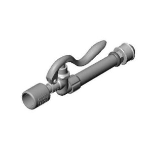 SPRAY VALVE, GRAY GRIP HANDLE & SWIVEL