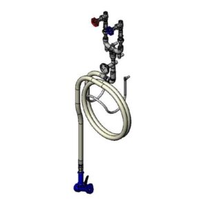 1/2" WASHDOWN STATION, CHROME PLATED, 50