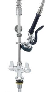 UK MINI PRE-RINSE, SINGLE HOLE DOUBLE TE