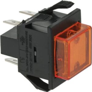 INTERRUTTORE BIPOLARE ARANCIO 10A 250V
