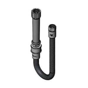 20" FLEXIBLE S'STEEL HOSE W/ GRAY HANDLE