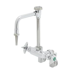 WALL MOUNT POLISH CHROME MIXING FCT. W/