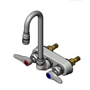 4" WORKBOARD FAUCET, WALL MOUNT,