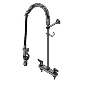 8" DECK MOUNT WORKBOARD PRE-RINSE UNIT