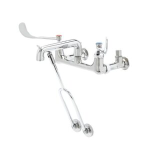 SERVICE SINK FAUCET, WALL MOUNT, 8"