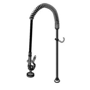 PRE-RINSE RISER ASSEMBLY, SPRING ACTION,