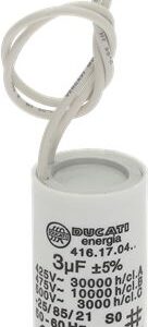 CONDENSATORE DUCATI ENERGIA 3µF C/CAVO