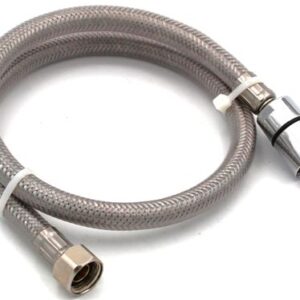FLESSIBILE INOX ø 3/8"Fx1/2"F 750 mm