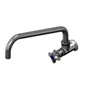 SINGLE WALL MOUNT BIG-FLO FAUCET, 16"