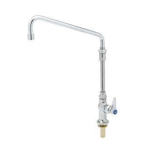 SINGLE PANTRY FAUCET, 12" SWING NOZZLE