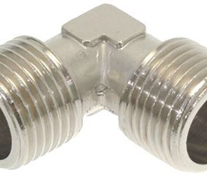 RACCORDO A "L" ø 1/2"M-1/2"M NICHELATO