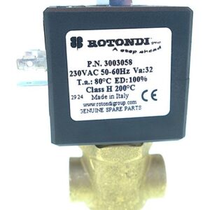 E.V. VAPORE 1/4" D.5,5  PTFE 230V 5060HZ