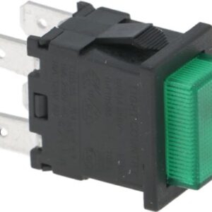 INTERRUTTORE BIPOLARE VERDE 10(4)A 250V