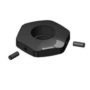 B-0580 BLACK HANDLE, HEAT RESISTANT