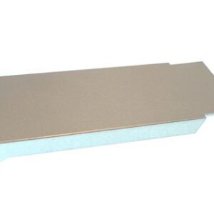 SLIDE PANEL GREY PAINTED 2015