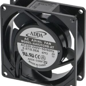 VENTILATORE ASSIALE ADDA 80x80x25 mm