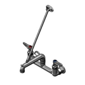 SERVICE SINK FAUCET, WALL MOUNT, 8"