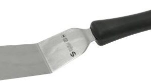 SPATOLA CUCINA PIEGATA LAMA cm 16x6 mm