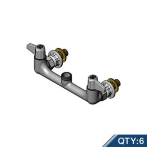 8" WALL MOUNT FAUCET W/ QUARTER-TURN