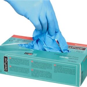GUANTI MONOUSO IN NITRILE -100Pz