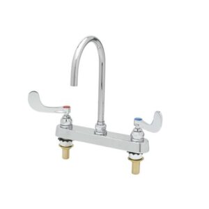 WORKBOARD FAUCET, 8" DECK MOUNT,