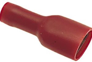FASTON FEMMINA ROSSO F 6,3x0,8mm - 100PZ