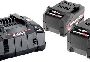SET BATTERIE 2X5,2Ah + CARICABATTERIE