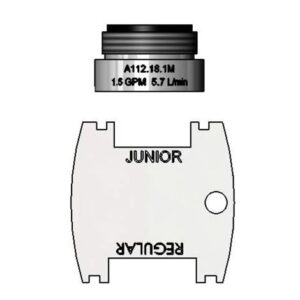 1.5 GPM VR AERATOR, 13/16-27UN MALE