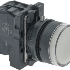 PULSANTE AVVIO BIANCO ø 28 mm 10A 250V