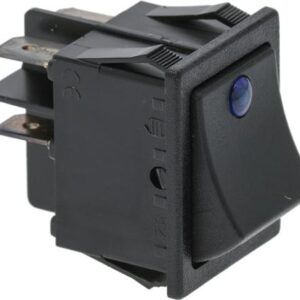 INTERRUTTORE BIPOLARE NERO 16A 250V
