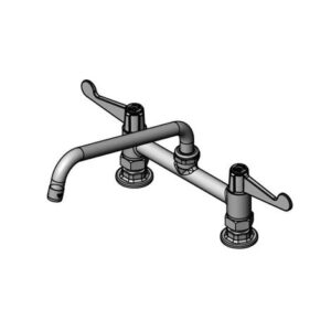 8" DECK MOUNT MIXING FAUCET W/ SWING