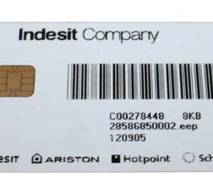 CARTA PROGRAMMAZIONE INDESIT C00278448