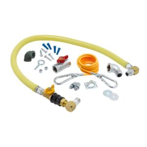 3/4" X 48" GAS HOSE, QUICK-DISCONNECT