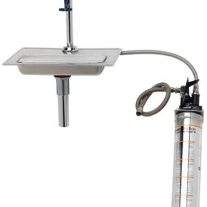 WATER STATION W/ 8" PEDESTAL TYPE GLASS