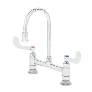 8" DECK MOUNT MIXING FAUCET,
