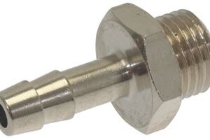 RACCORDO PORTAGOMMA ø 1/4"M ø 7 NICHEL