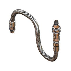 20" FLEX HOSE ASSEMBLY W/ QD & ADAPTERS