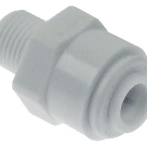 ADAPTOR 1/4 OD X 1/8 NPTF,ACETAL