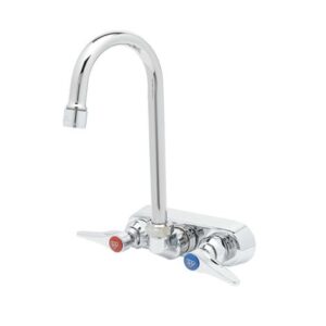 WORKBOARD FAUCET, 4" WALL MOUNT,