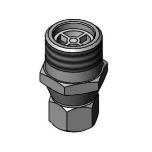 CHECK VALVE ADAPTER W/ FILTER WASHER,