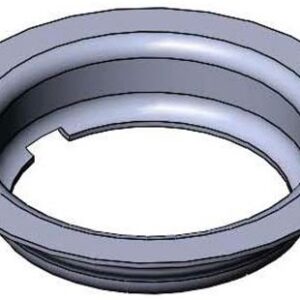 3-1/2" WASTE DRAIN FACE FLANGE, STAINLES