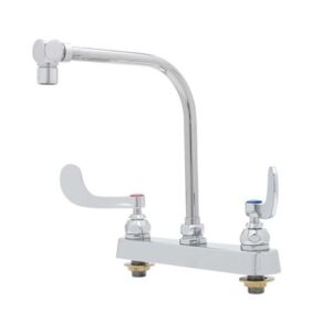 WORKBOARD FAUCET, 8" DECK MOUNT,