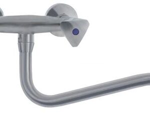 Wandbatterie INOX Keramikoberteil 1/2" 9
