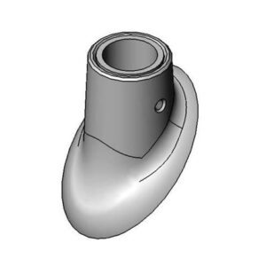 ANGLED SLIP FLANGE, 3/8" NPT