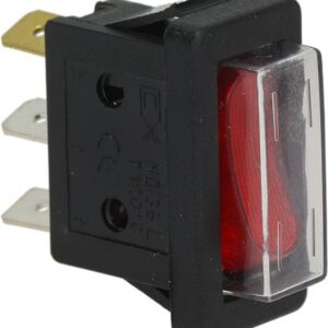 INTERRUTTORE TRIPOLARE ROSSO 16A 250V