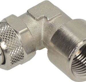 RACCORDO A "L" ø 3/8"F- ø 10 mm NICHEL