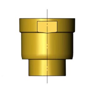 OUTLET NIPPLE (UNPLATED)