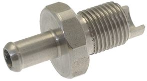 RACCORDO ø 3/8"M CON PORTAGOMMA ø 10 mm